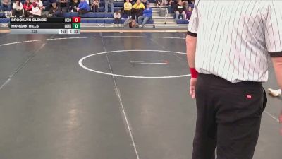 135 lbs Round 4 - Brooklyn Glende, Sedgwick County/Fleming Girls vs Morgan Hills, Colby HS