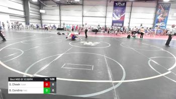 120 lbs Rr Rnd 1 - Gavin Cheek, Team Nebraska Silver vs Blake Condino, Tallwood Wrestling Club