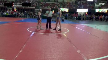 137 lbs Quarterfinal - Adrianna Carpenter, Conrad Wrestling Club vs Alexius Harms, Miles City Wrestling Club