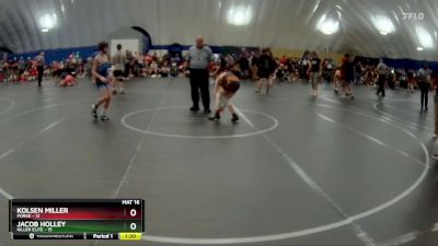 96 lbs Round 4 (8 Team) - Jacob Holley, Killer Elite vs Kolsen Miller, FORGE