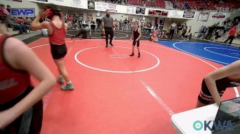 61 lbs Rr Rnd 2 - Luke Smith, Muskogee Rougher Youth Wrestling vs Archer Hardison, Verdigris
