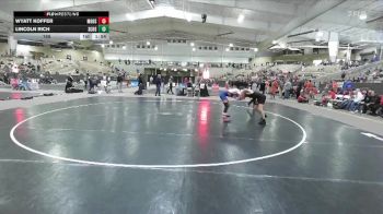 165 lbs Quarterfinals (8 Team) - Lincoln Rich, Station Camp High School vs Wyatt Koffer, Montgomery Central High School