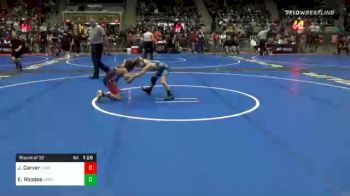 67 lbs Prelims - Jeremy Carver, Contenders Wrestling vs Elias Rhodes, Nebraska Wrestling Academy