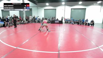 140 lbs Nico Santoli, New Jersey vs David Masch, Michigan Red