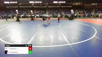 285 lbs Round Of 32 - Tyler Vadnais, Burlington vs Antonio Anzalone, Saugus/Peabody