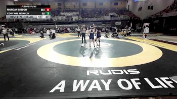 132 lbs 3rd Place - Morgan Gibson, Nobles vs Corynne McNulty, Blair Academy