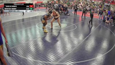 170 lbs Champ. Round 1 - Evelyn Wirfs, Sprague vs Nivayah Henry, Skyview