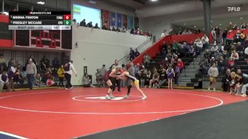 125 lbs 7th Place Match - Briena Fenton, Fort Madison vs Presley McCabe, Center Point-Urbana