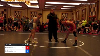 70 kg Consi Of 8 #2 - Michael Conklin, New Jersey vs Gabriel Onorato, Pennsylvania RTC