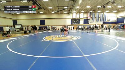 157 lbs Quarterfinal - Nicholas Genin, Northfield Mount Hermon vs Austin Saffer, C2X