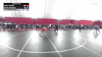 157 lbs Cons. Round 2 - Brody Reimer, Kewaskum Indians Wrestling Club vs Erich Cappozzo, Wisconsin