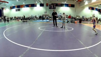 93/105 Round 5 - Declan Barlow, VA ELITE / vs Jasmine Mohajerin, Williamsburg Wrestling Club