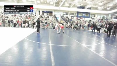 130 lbs 1st Place Match - Riley Levin, Sanderson Wrestling Academy vs Sheyla Hawley, Champions Wrestling Club
