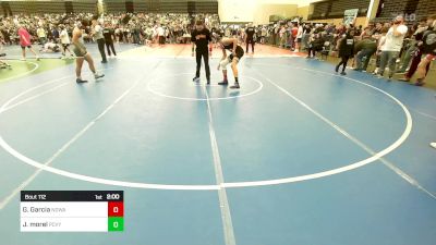 140-I lbs Round Of 32 - Guillermo Garcia, Northern Delaware Wrestling Academy vs Jaythan Morel, Passaic Valley