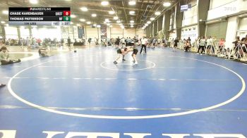 106 lbs Round Of 16 - Chase Karenbauer, Quest School Of Wrestling Gold vs Thomas Patterson, MF Dynasty