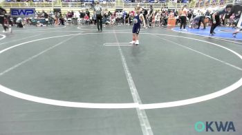 55 lbs Round Of 16 - Barrett Dickson, Enid Youth Wrestling Club vs Callan Sommer, Miami