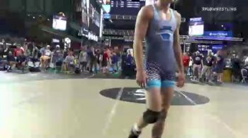 132 lbs Consi Of 64 #1 - Mason Hoopman, Wisconsin vs Sammy Shires, Tennessee