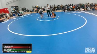 125 lbs Quarterfinal - Haylie Altman, Thunder Basin vs Tai Mcbride, Jackson Hole