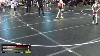 95 lbs Champ. Round 2 - Juan Ramirez, Scottsbluff Wrestling Club vs Grayson Styskal, Big Red Wrestling Club