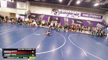 62 lbs Champ. Round 2 - Bohman Batty, Hook`em W.C. vs Thierry Fayol, Westlake