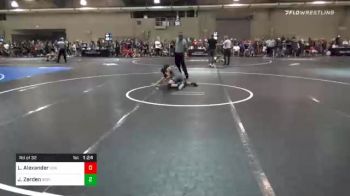 80 lbs Prelims - Logan Alexander, USA Gold vs Jake Zerden, Iron Horse