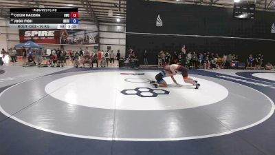 70 kg Cons. Sub-rd Of 32 - Colin Kacena, Chippewa Wrestling Club vs Josh Fish, Brunson UVRTC