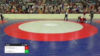 140 lbs Consi Of 8 #2 - Rocky Holloway, Social Circle USA Takedown vs Alvin Cole, Georgia