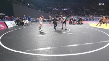 6A Boys 120 lbs Cons. Round 5 - Ian Crow, Tualatin Boys vs Marcus Ackerman, Sprague Boys