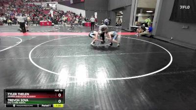 150 lbs Cons. Round 5 - Tyler Thelen, Askren Wrestling Academy vs Trevon Sova, Eau Claire North