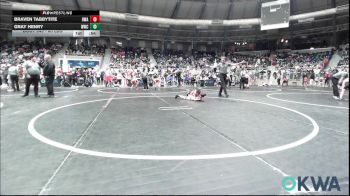 60 lbs Consi Of 16 #2 - Braven Tabbytite, HURRICANE WRESTLING ACADEMY vs Gray Henry, Woodland Wrestling Club