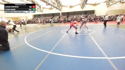 140-I lbs Round Of 64 - Logan Shipman, Paulsboro vs Aydin Habib, Ascend