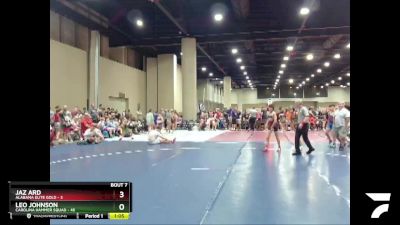 90 lbs Round 3 (6 Team) - Leo Johnson, Carolina Hammer Squad vs Jaz Ard, Alabama Elite Gold