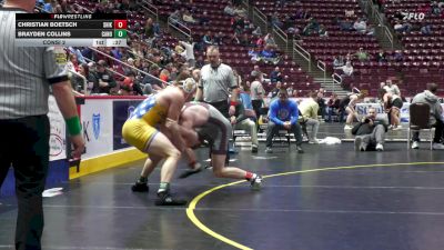 215 lbs Consi 2 - Christian Boetsch, Shikellamy vs Brayden Collins, Canon-McMillan