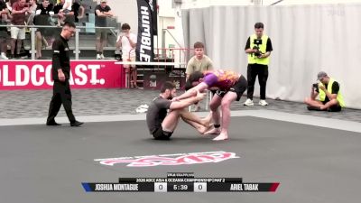 Ariel Tabak vs Joshua Montague 2026 ADCC Asia & Oceania Championship (2nd Qualifier)