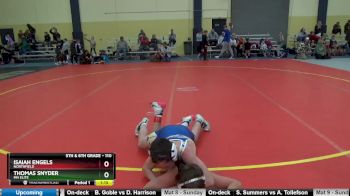 110 lbs Cons. Semi - Isaiah Engels, Northfield vs Thomas Snyder, MN Elite