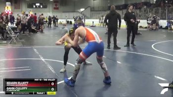 100 lbs Champ. Round 1 - Keagen Elliott, Michigan Grappler RTC vs Gavin Culloty, Clarkston WC