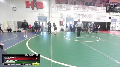 125 lbs Cons. Round 3 - Mariah Capp, Channel Islands vs Ella Harris, Big Bear