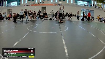 48 lbs Round 5 (6 Team) - Leo Petrovcik, Python Pit vs Maverick Maher, Riverdale WC