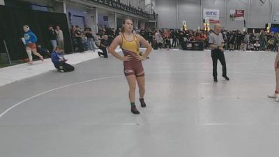 140 lbs Champ. Rd Of 32 - Ema Durst vs Violet Hoyles, Gladiator Wrestling Club