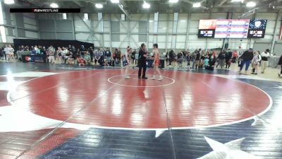 12U Girls - 126 lbs Champ. Round 1 - Evelynn Jensen, UT vs Hannah Hocker, NV