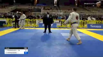 LEONARDO RODRIGUES L. CARNEIRO vs FRANCISCO PAPASIDERO 2020 Pan Jiu-Jitsu IBJJF Championship