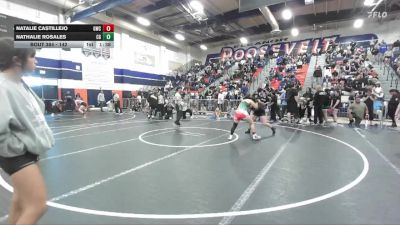 142 lbs 3rd Place Match - Natalie Castillejo, GWC/Tigers vs Nathalie Rosales, California Grapplers