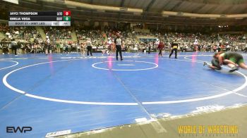 Quarterfinal - Jayci Thompson, Little Axe Takedown Club vs Emilia Vega, Scotsmen Wrestling Club