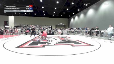 150 lbs Cons. Rd Of 16 - Brody Braa, MoWest Championship Wrestling vs Jair Jackson-Bey, Best Trained