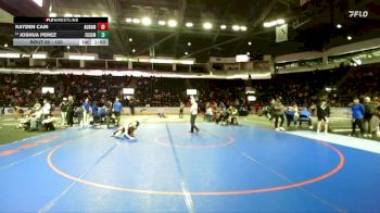 120 lbs Champ. Round 1 - Joshua Perez, Evergreen (Seattle) vs Kayden Cain, Auburn