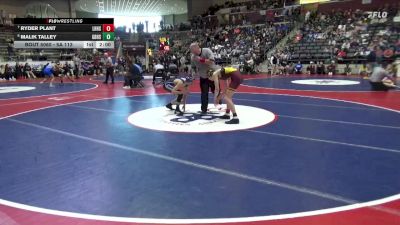 5A 113 lbs Cons. Round 1 - Malik Talley, Greenbrier vs Ryder Plant, Lake Hamilton