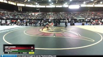 2A 132 lbs Champ. Round 1 - Bryce Sterling, Glenns Ferry vs Joey Hansen, West Side