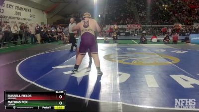 2A 285 lbs Cons. Round 1 - Russell Fields, Kellogg vs Mathias Fox, Lapwai