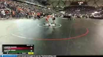 1 lbs Quarterfinal - Landon Ramos, Castle Rock vs Hunter Hawk, Freeman