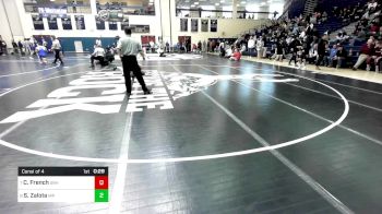 215 lbs Consi Of 4 - Collin French, Southern Regional vs Stosh Zalota, Malvern Prep